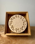 (special) soap bar BUBBLES with bamboo holder
