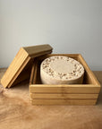 (special) soap bar BUBBLES with bamboo holder
