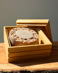 (special) soap bar BUBBLES with bamboo holder